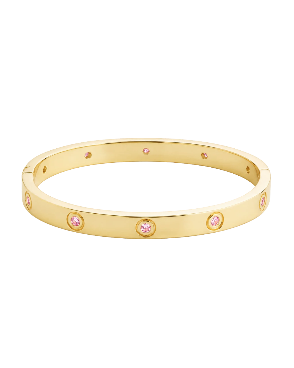 Verona Pink CZ Bangle