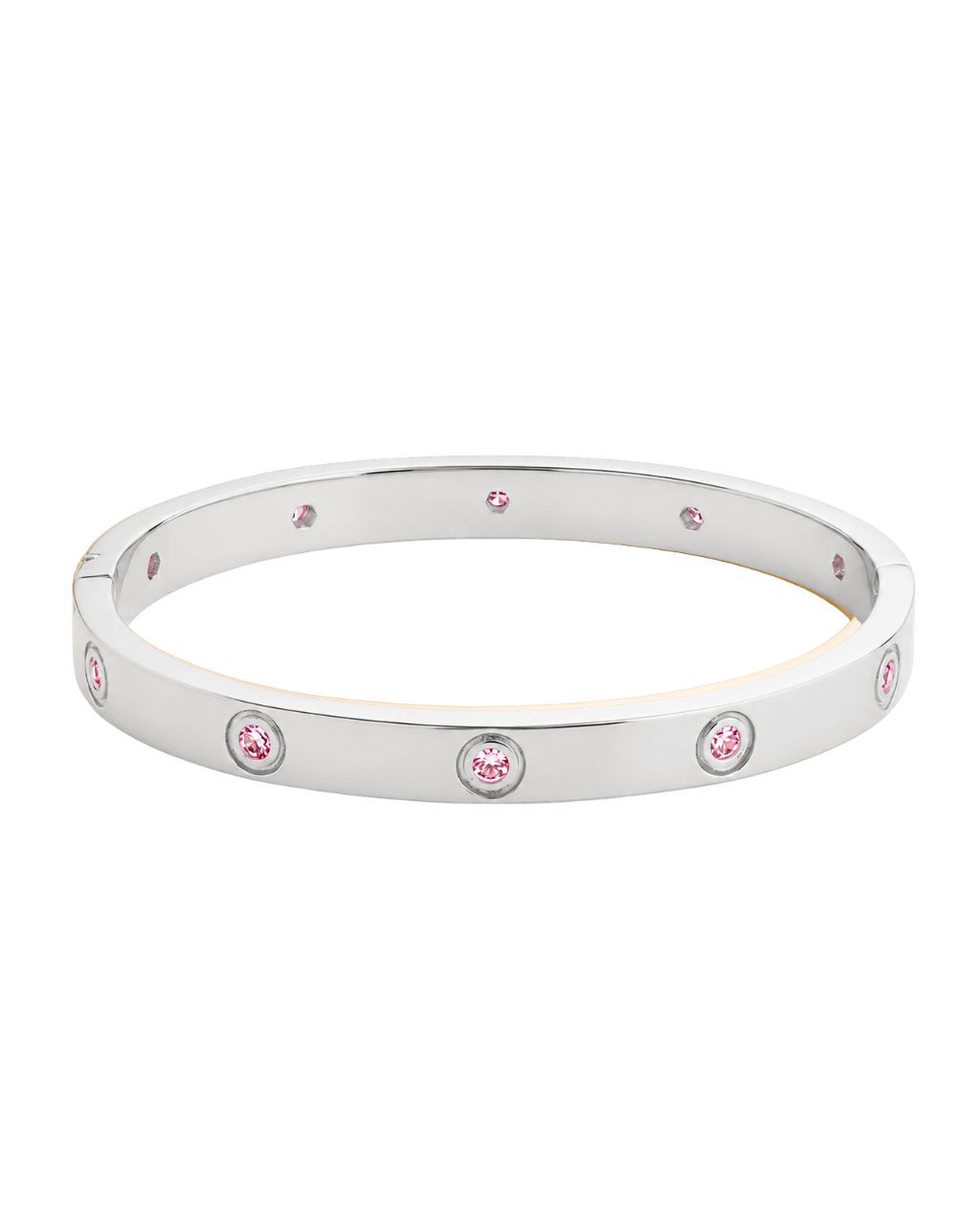 Verona Pink CZ Bangle