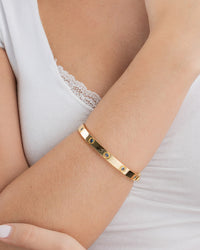 Verona Sapphire CZ Bangle