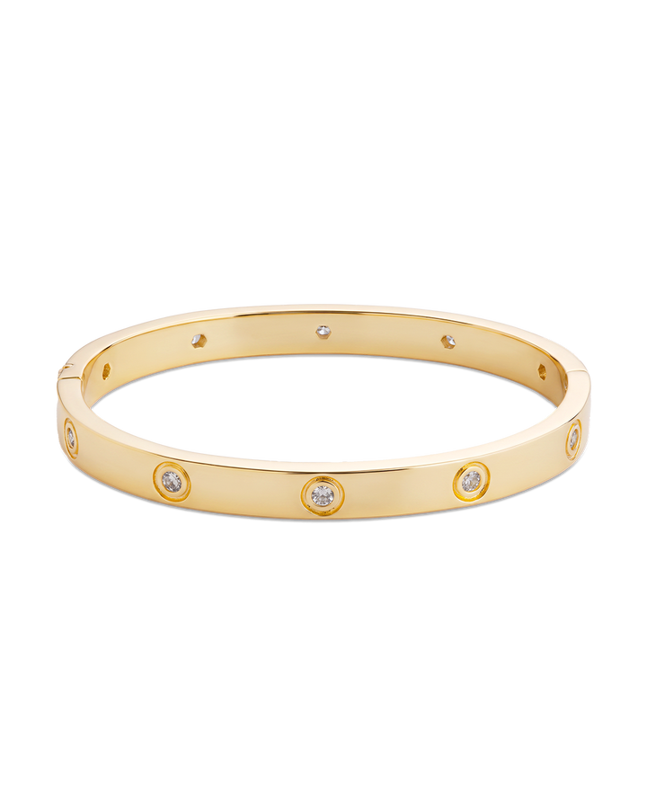 Verona Clear CZ Bangle