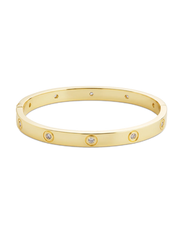 Verona Clear CZ Bangle