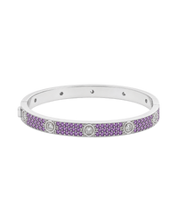 Lumière Amethyst CZ Bangle
