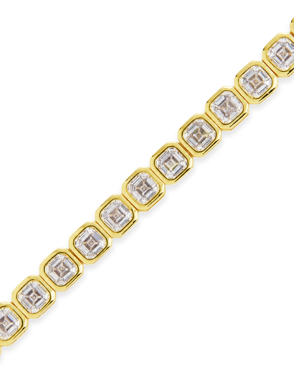 Helene Asscher Cut Tennis Bracelet