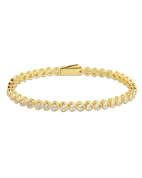 Helene Heart Cut Tennis Bracelet