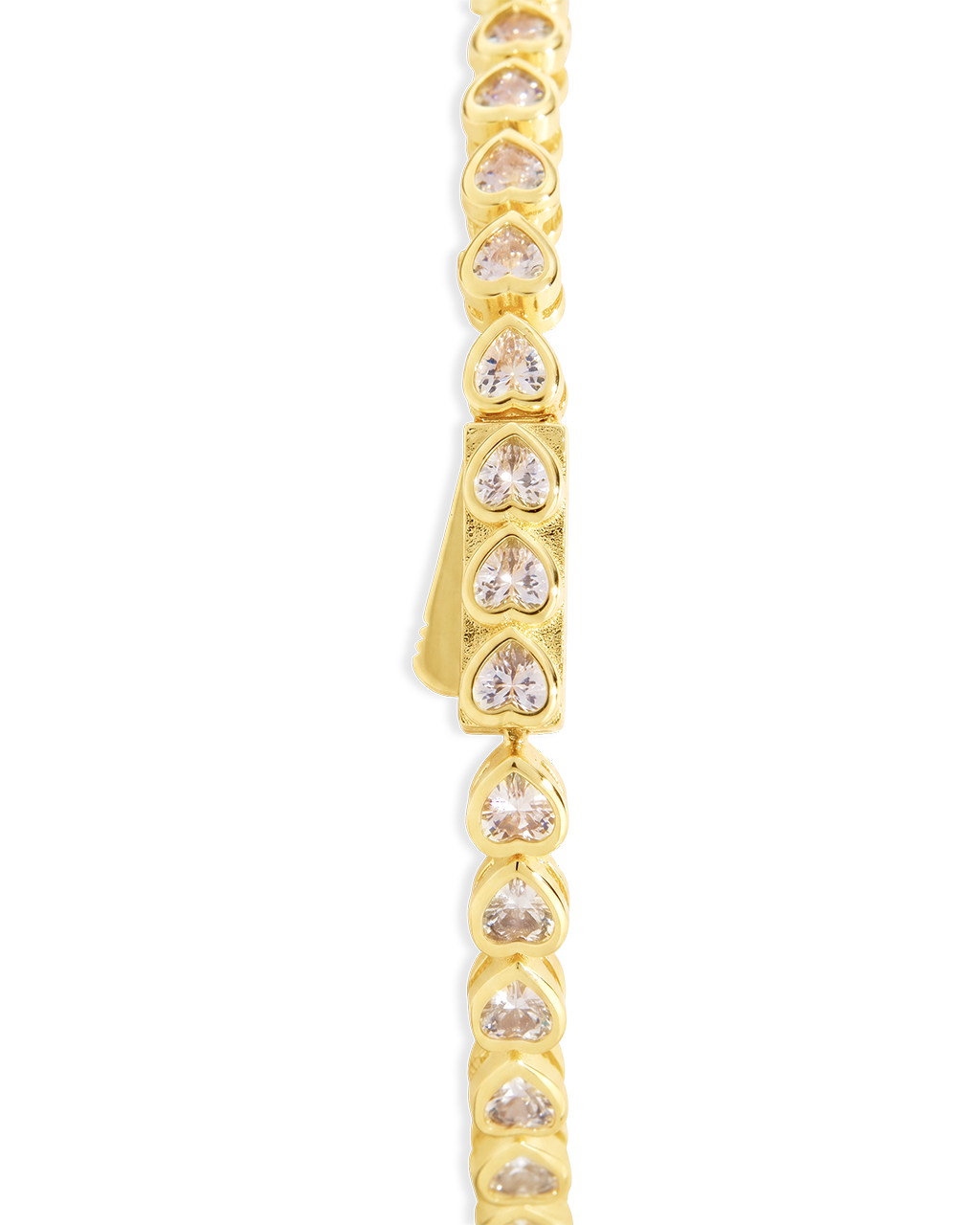 Helene Heart Cut Tennis Bracelet
