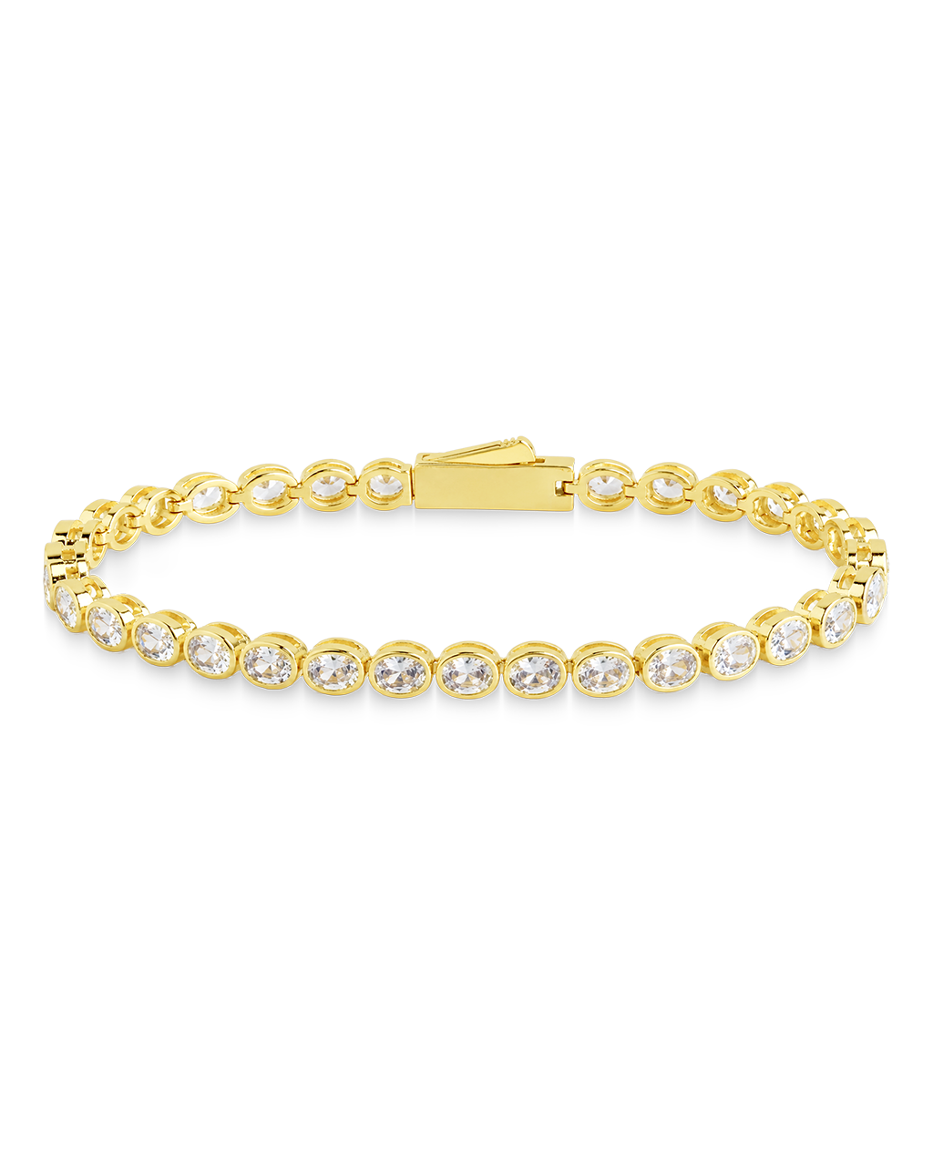 Helene Oval Cut Tennis Bracelet