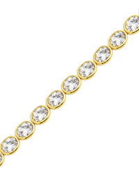 Helene Oval Cut Tennis Bracelet