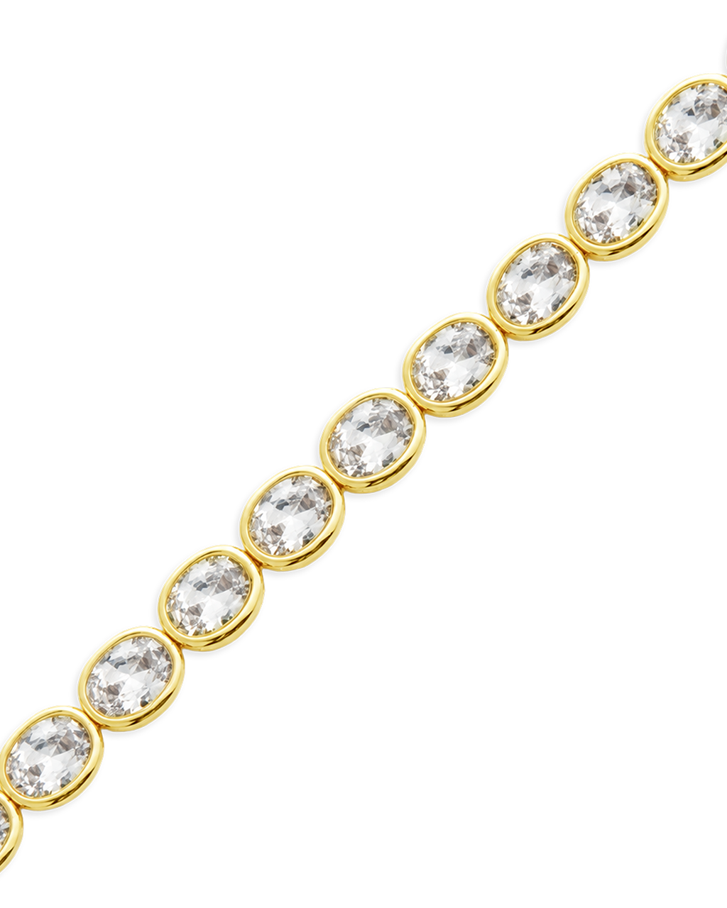 Helene Oval Cut Tennis Bracelet