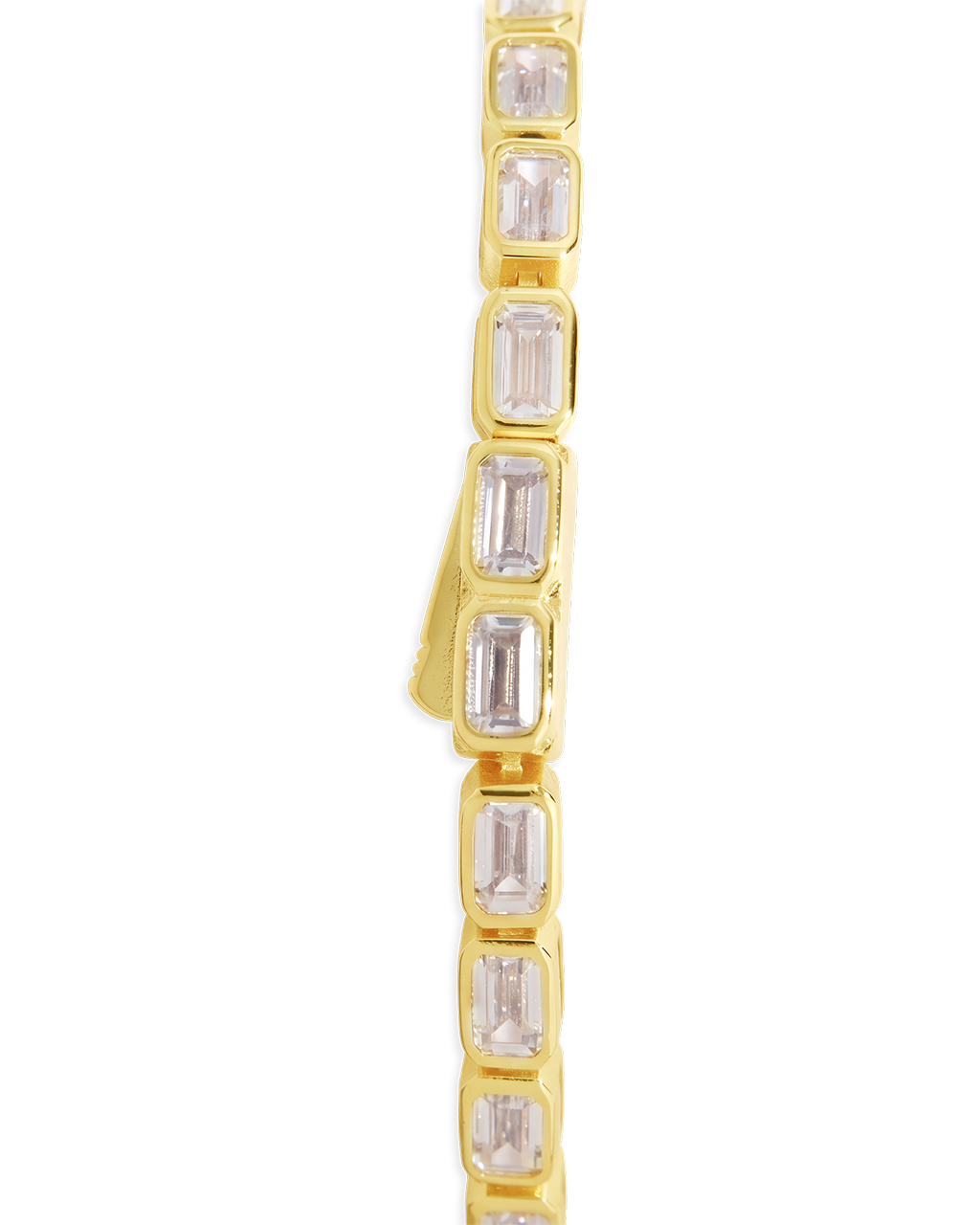 Helene Emerald Cut Tennis Bracelet