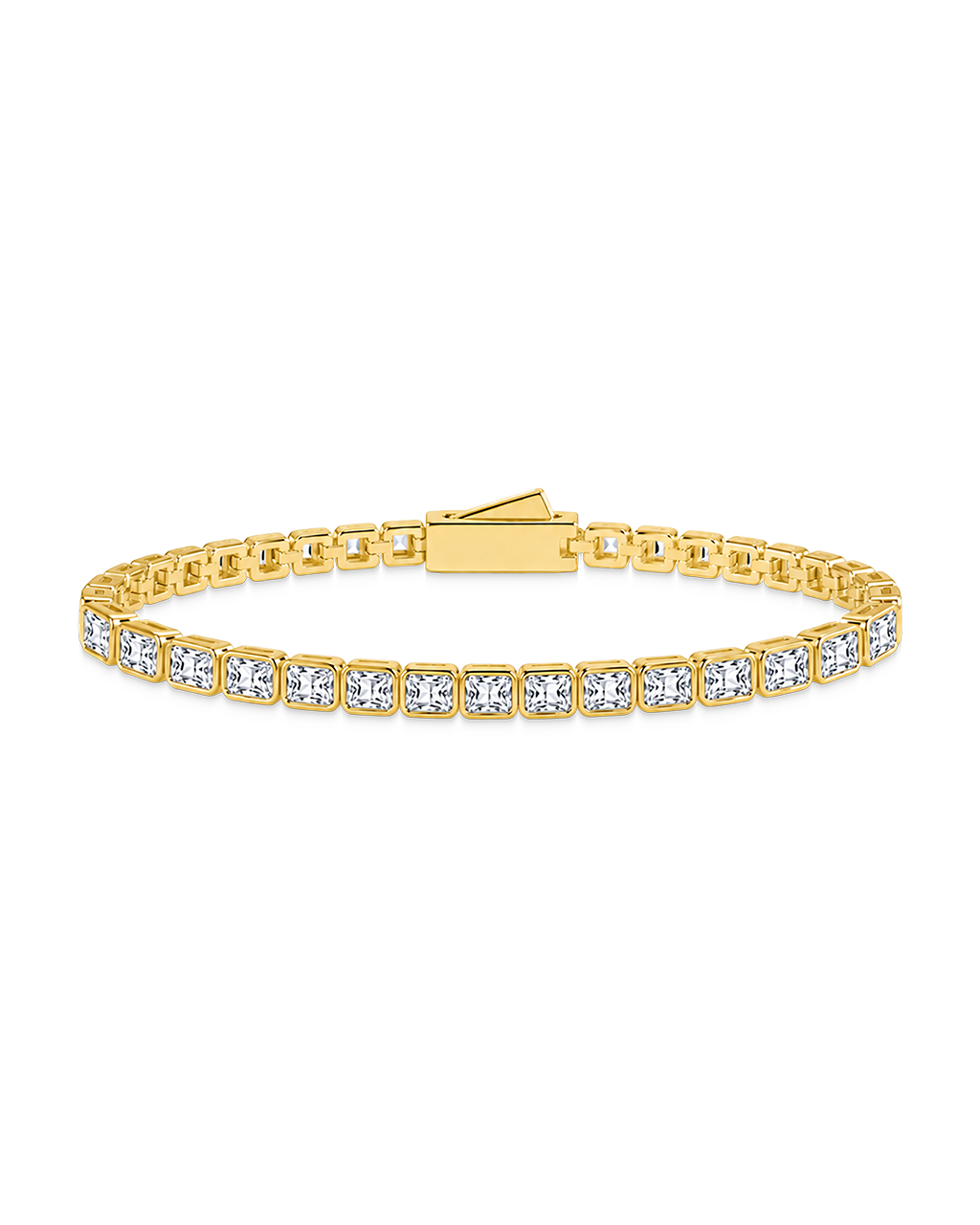 Helene Radiant Cut Tennis Bracelet