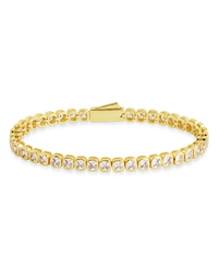 Helene Cushion Cut Tennis Bracelet