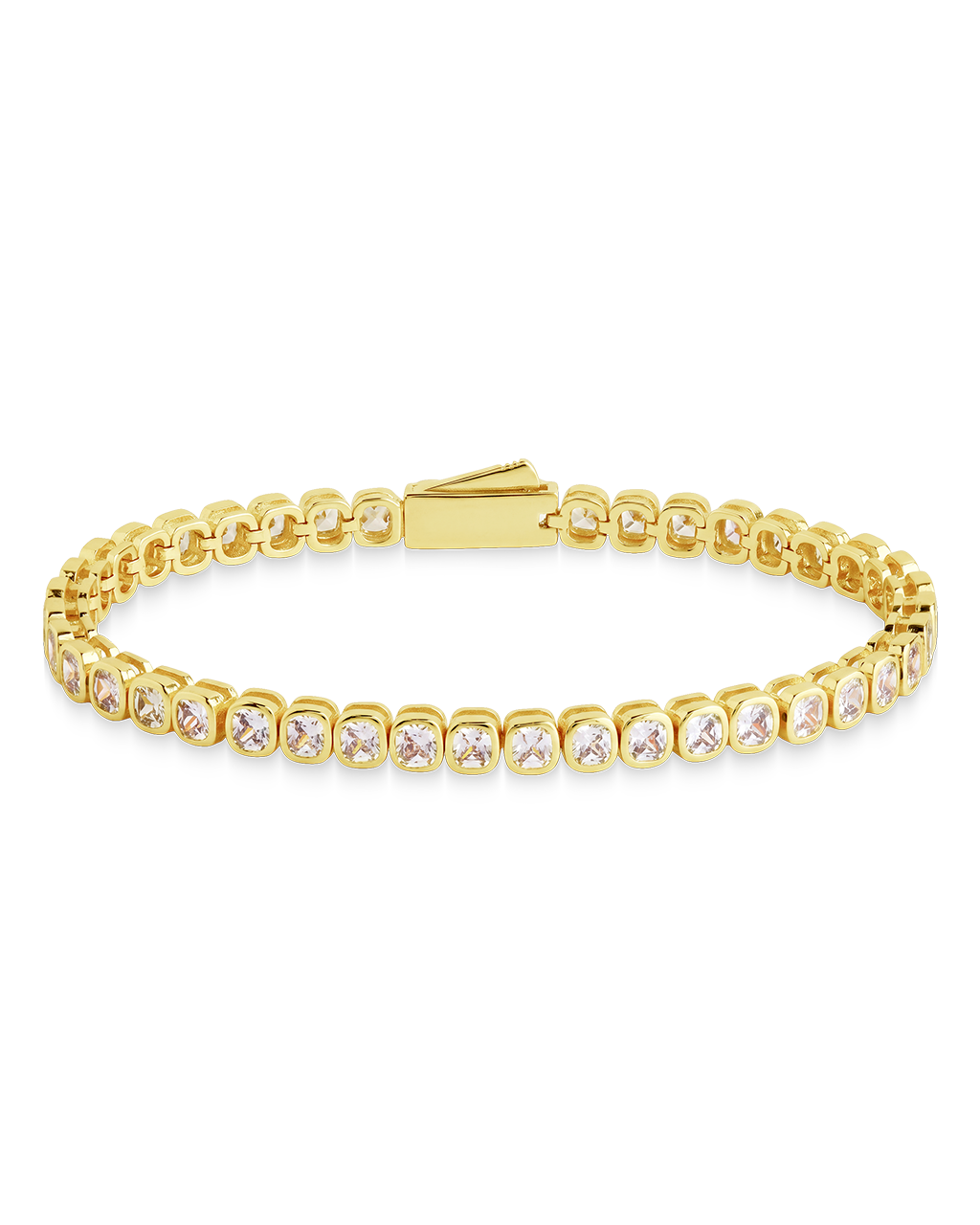 Helene Cushion Cut Tennis Bracelet