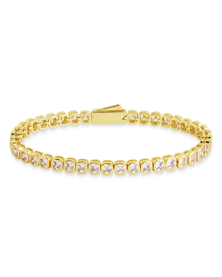 Helene Cushion Cut Tennis Bracelet