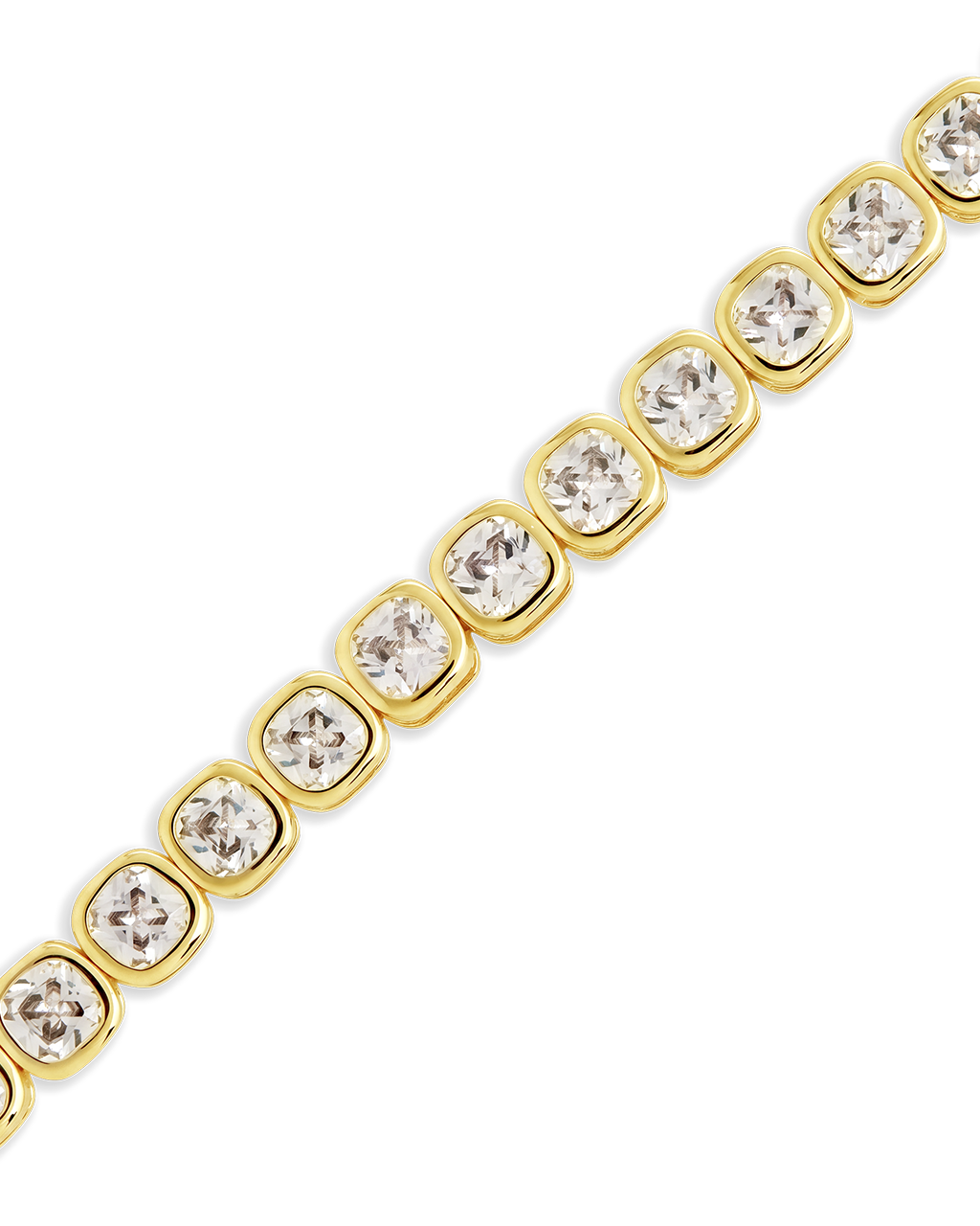 Helene Cushion Cut Tennis Bracelet