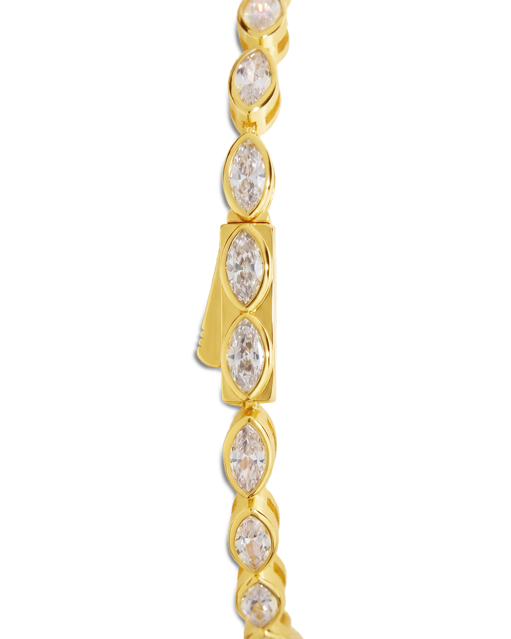 Helene Marquise Cut Tennis Bracelet