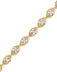 Helene Marquise Cut Tennis Bracelet