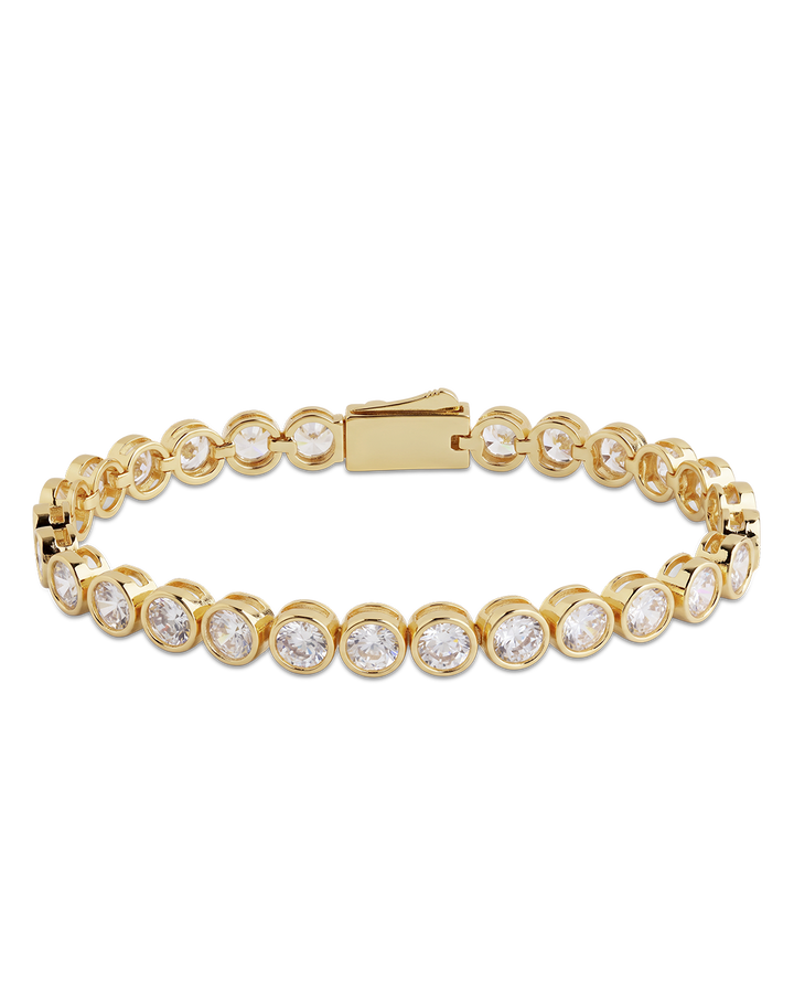 Helene Bezel 5mm CZ Tennis Bracelet