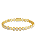 Helene Bezel 5mm CZ Tennis Bracelet