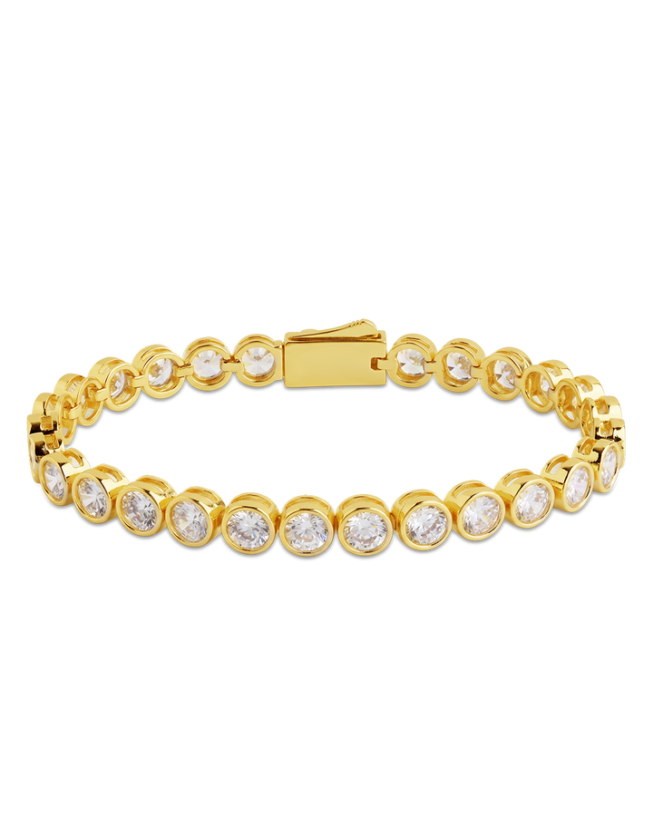 Helene Bezel 5mm CZ Tennis Bracelet