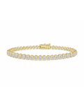Helene Bezel 5mm CZ Tennis Bracelet