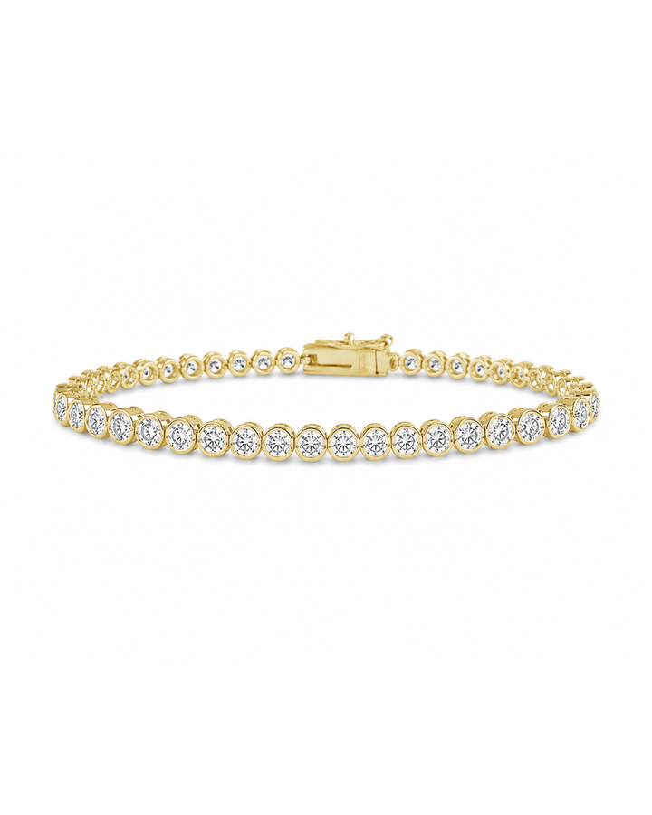 Helene Bezel 5mm CZ Tennis Bracelet