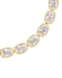 Elongated Cushion Tennis Bracelet