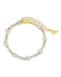 Sterling Silver Wyatt CZ Tennis Bracelet - Sterling Forever
