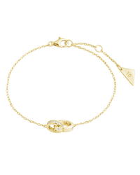 Sterling Silver Keilani Lock Link Bracelet - Sterling Forever