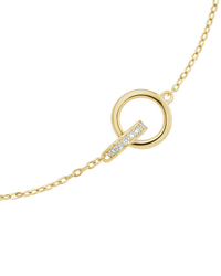 Sterling Silver Keilani Lock Link Bracelet - Sterling Forever
