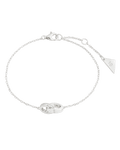 Sterling Silver Keilani Lock Link Bracelet - Sterling Forever