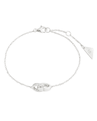 Sterling Silver Keilani Lock Link Bracelet - Sterling Forever