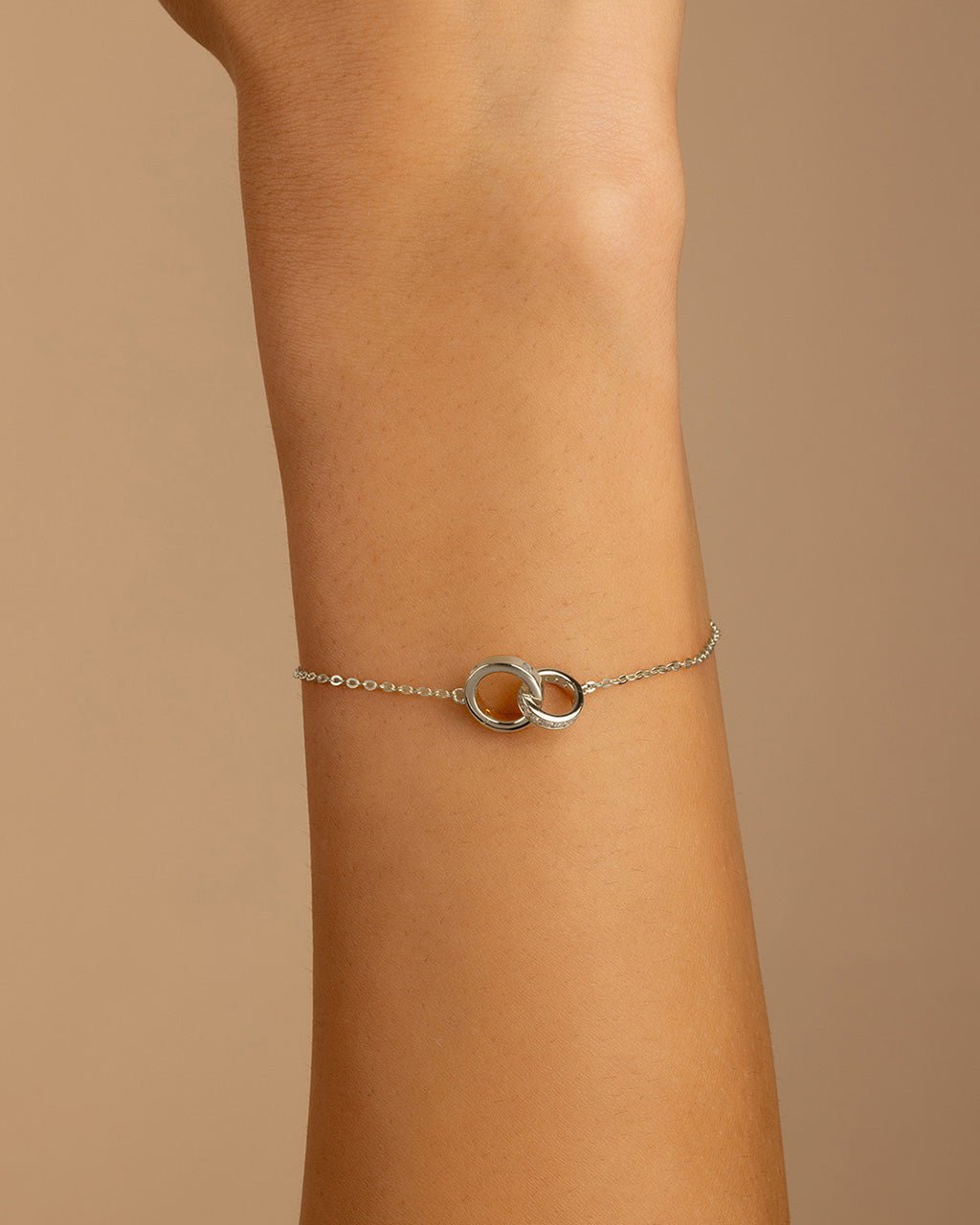 Sterling Silver Keilani Lock Link Bracelet - Sterling Forever