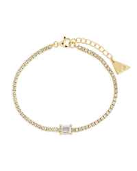 Sterling Silver Kora Solitare Tennis Bracelet
