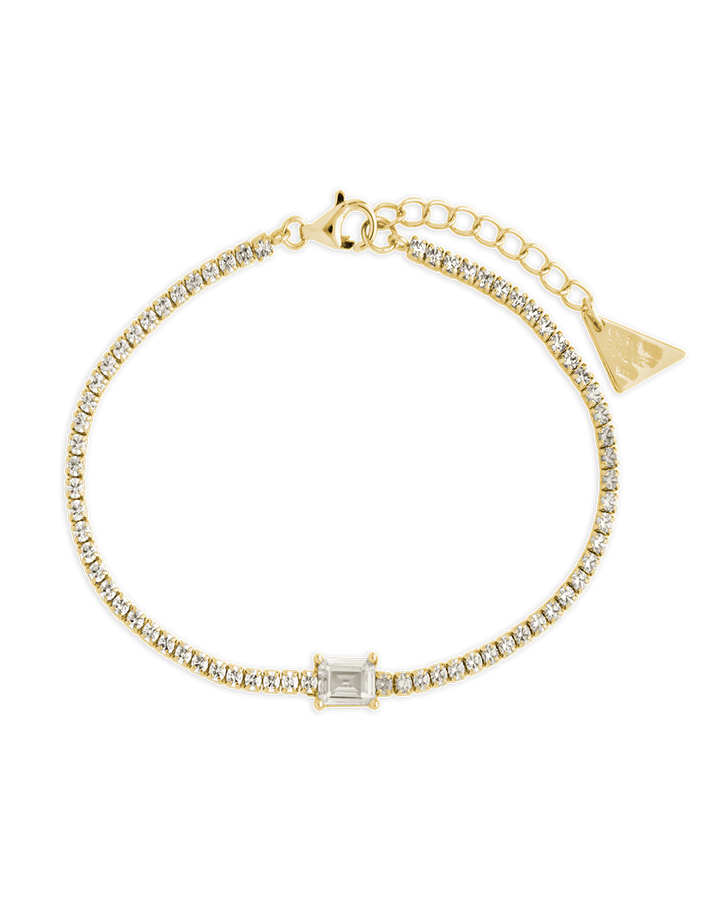 Sterling Silver Kora Solitare Tennis Bracelet