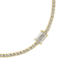 Sterling Silver Kora Solitare Tennis Bracelet