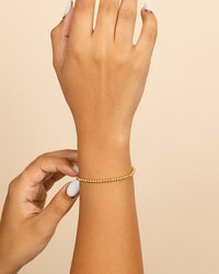 Beaded Slider Bracelet