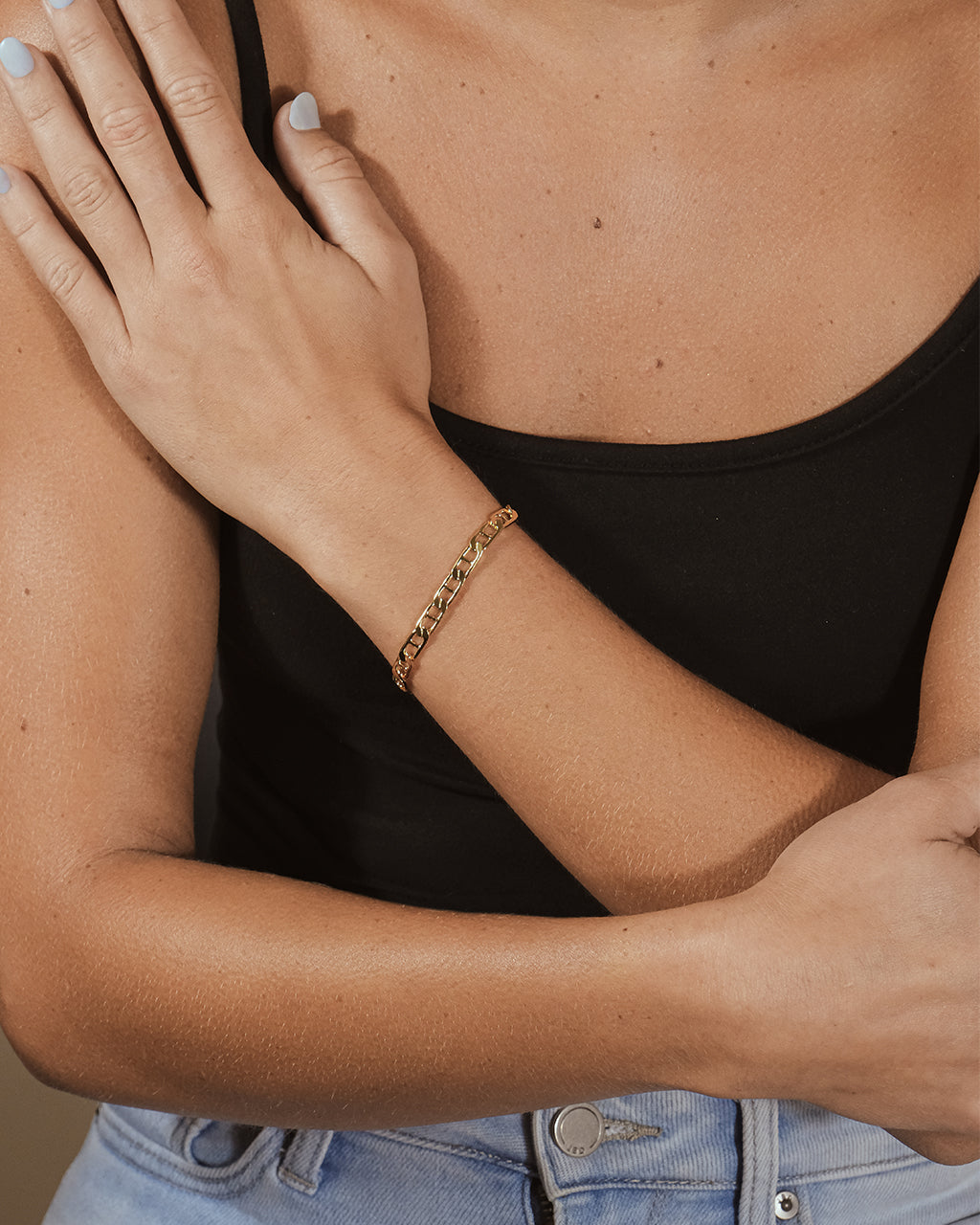 Chunky Anchor Chain Bracelet