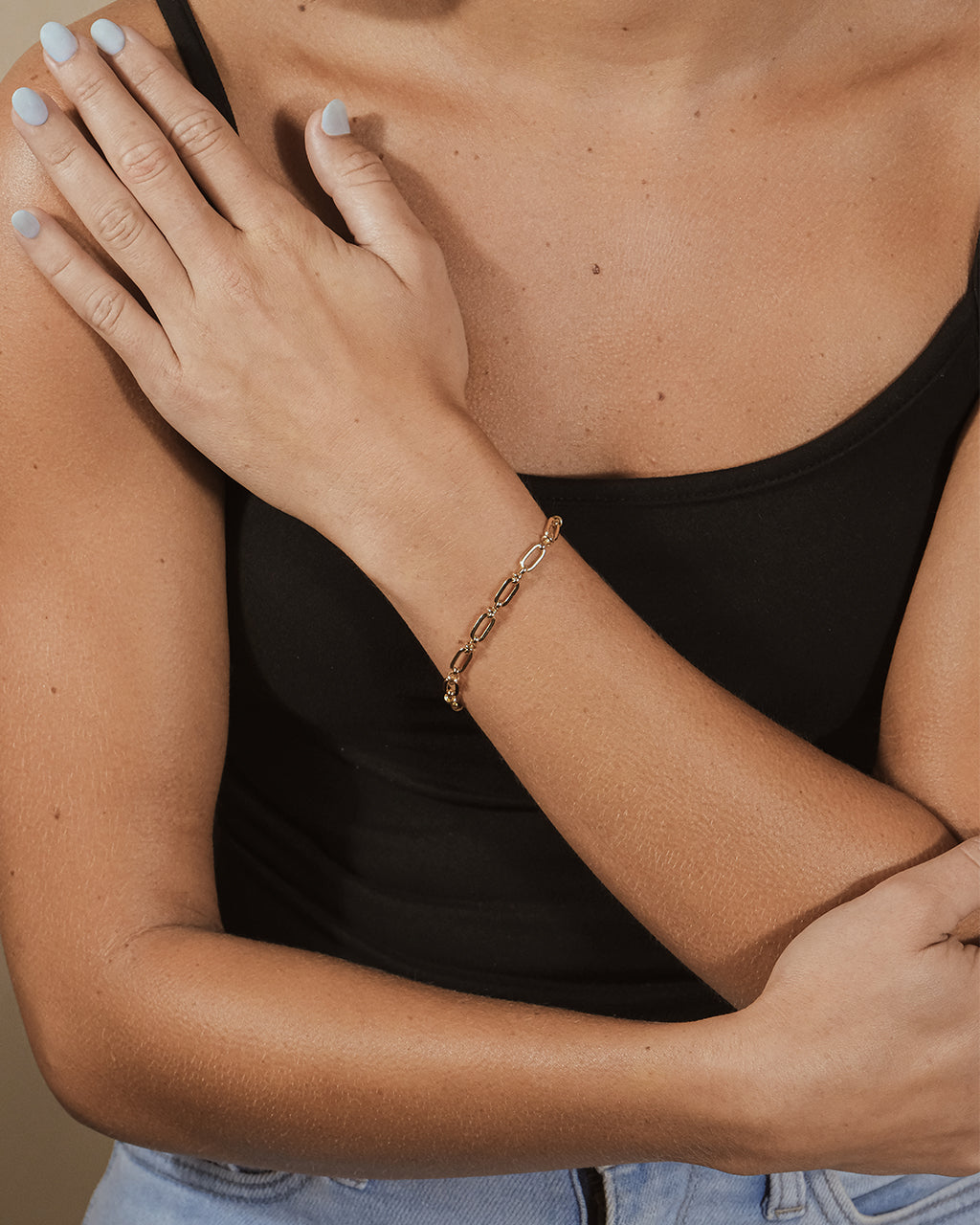 Oval Link Chain Bracelet