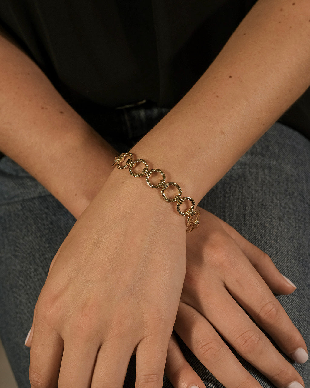 Molten Chain Bracelet