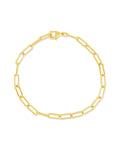 Sylvie Paperclip Chain Bracelet - Sterling Forever