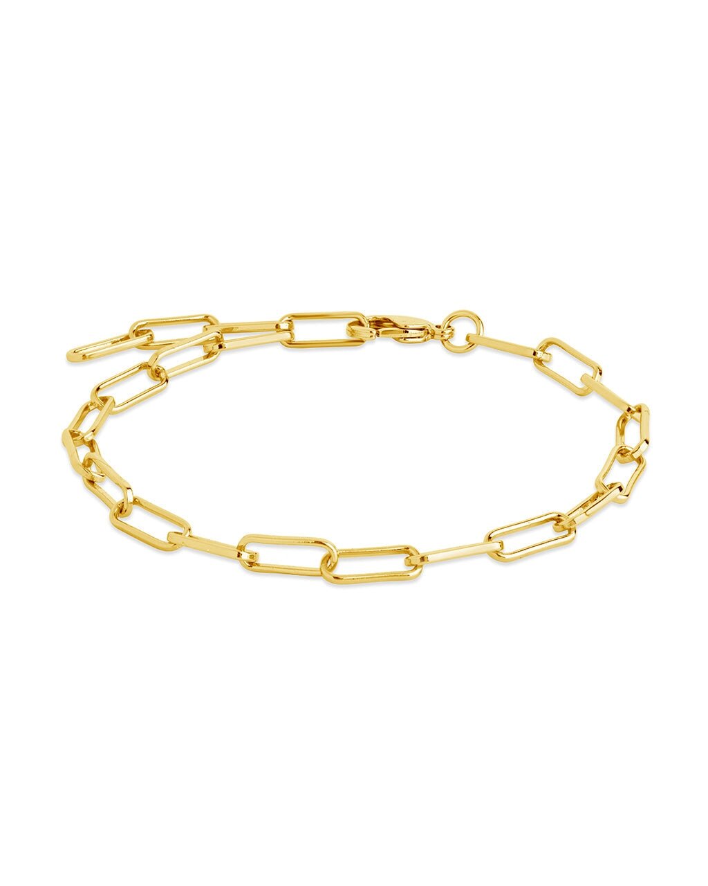 Sylvie Paperclip Chain Bracelet - Sterling Forever
