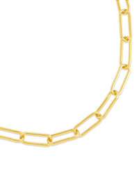 Sylvie Paperclip Chain Bracelet - Sterling Forever