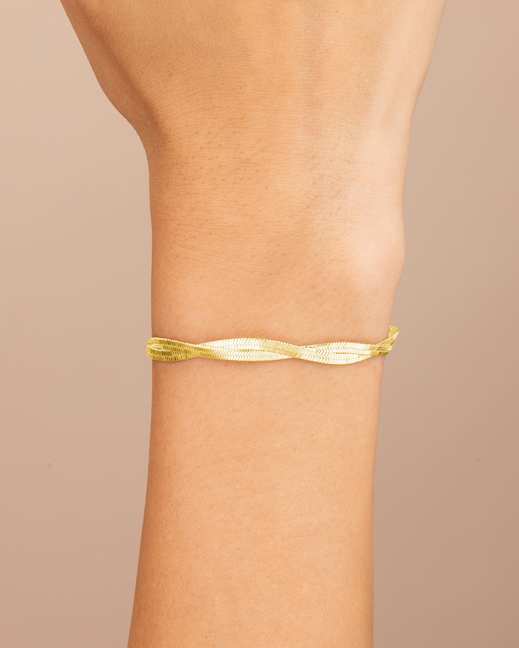 Oakley Braided Herringbone Chain Bracelet