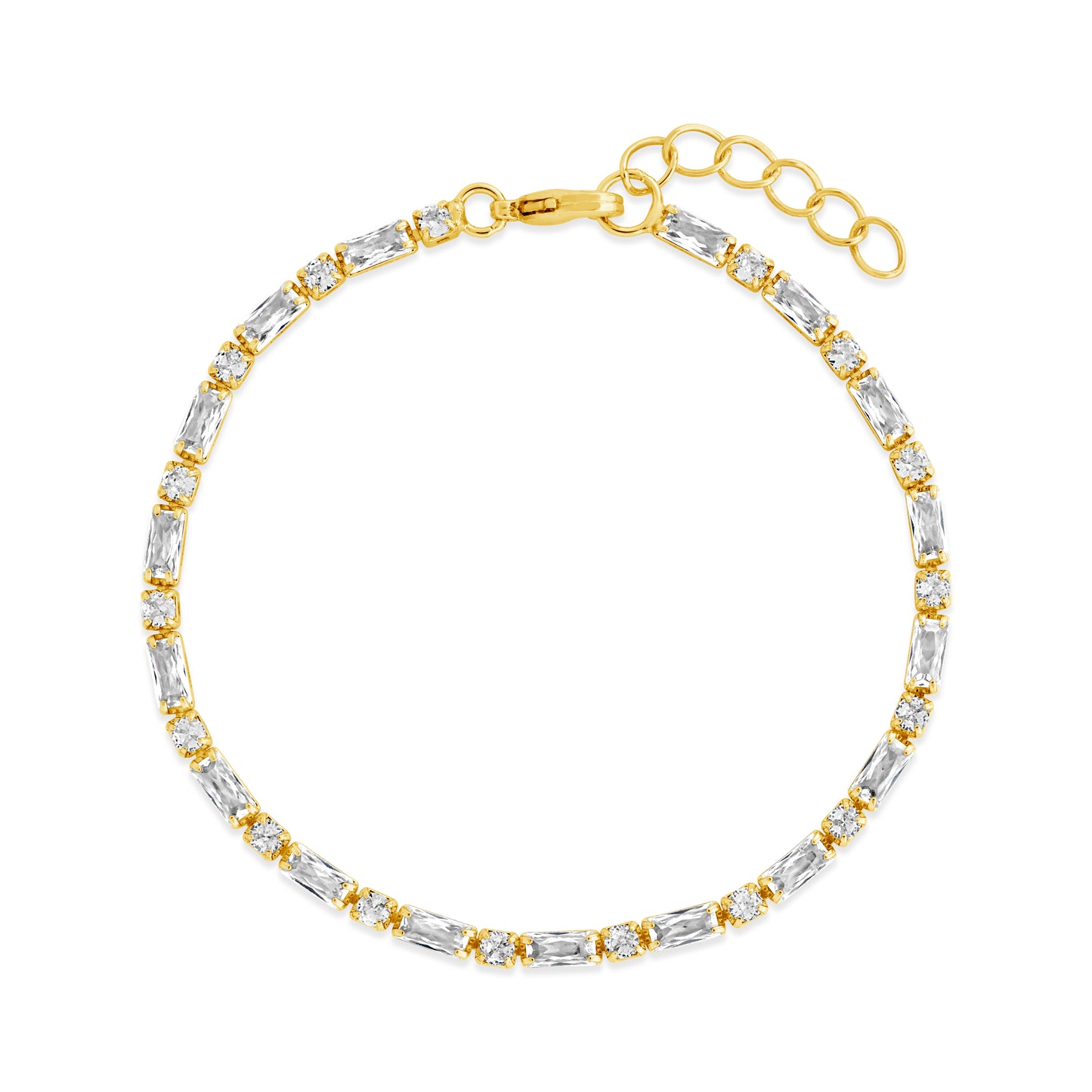 Georgia CZ Tennis Necklace & Bracelet Bundle