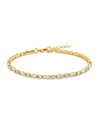 Georgia CZ Tennis Bracelet - Sterling Forever