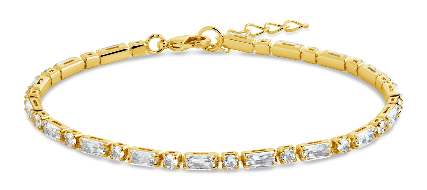 Georgia CZ Tennis Necklace & Bracelet Bundle