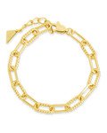 Yvette Mixed Metal Link Bracelet