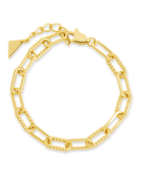 Yvette Mixed Metal Link Bracelet