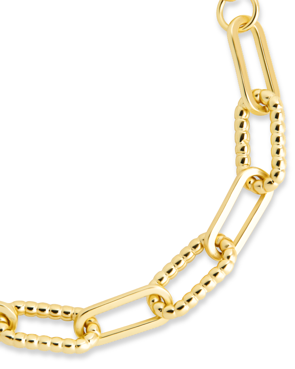 Yvette Mixed Metal Link Bracelet