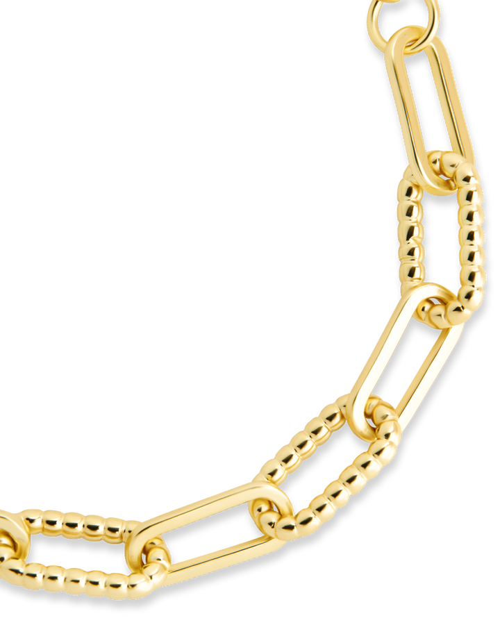 Yvette Mixed Metal Link Bracelet